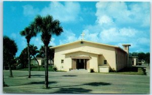 Postcard - St. John's Catholic Church - St. Petersburg Beach, Florida