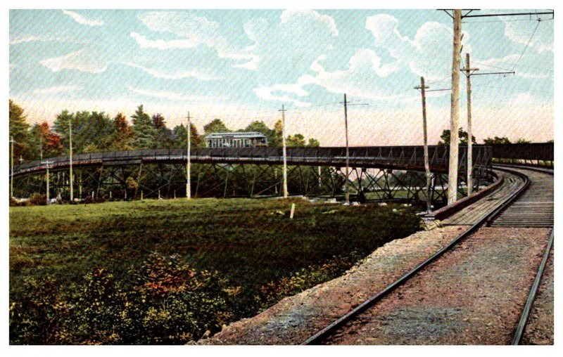 Colorado Portland Trestle over B&M  on the Old Orchard Division