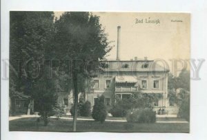 432809 GERMANY LEIPZIG Bad Lausick Kurhaus Vintage postcard