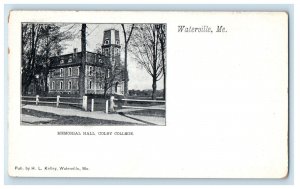 c1900s Memorial Hall, Colby College, Waterville Maine ME Unposted PMC Postcard