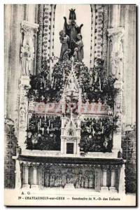 Chateauneuf sur Cher - Our Lady of the Shrine Children - Old Postcard