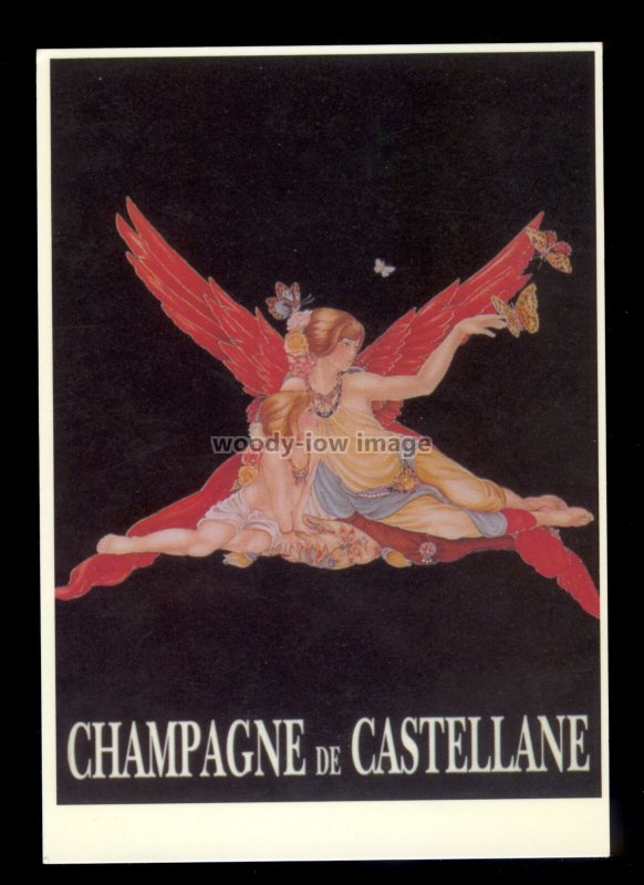 ad3958 - Champagne de Castellane - Fairytale Fantasy - Modern Advert postcard