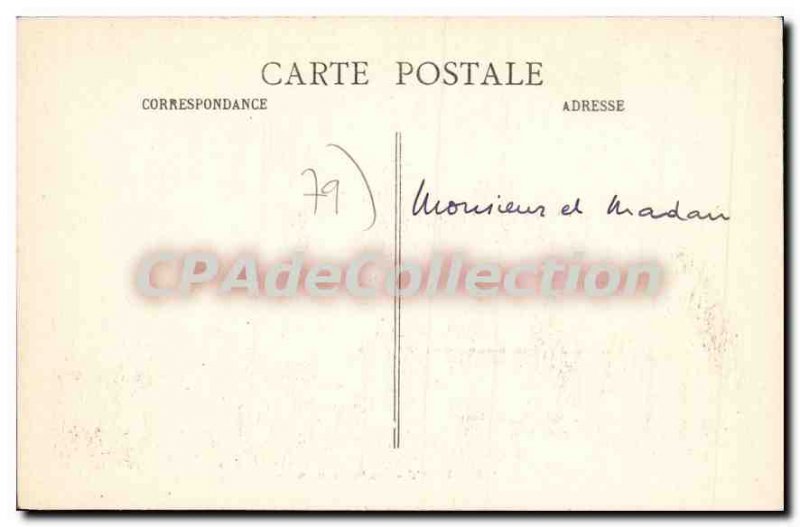 Postcard Old Main Niort Bridges