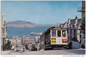 California San Francisco Cable Car On Hyde Street