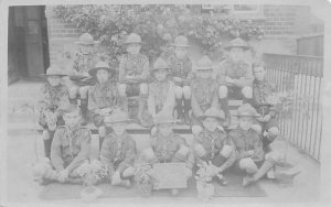 Scouts Unused real photo