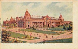 ST LOUIS~LOUISIANA PURCHASE EXPOSITION~PALACE OF ELECTRICITY 1904 POSTCARD