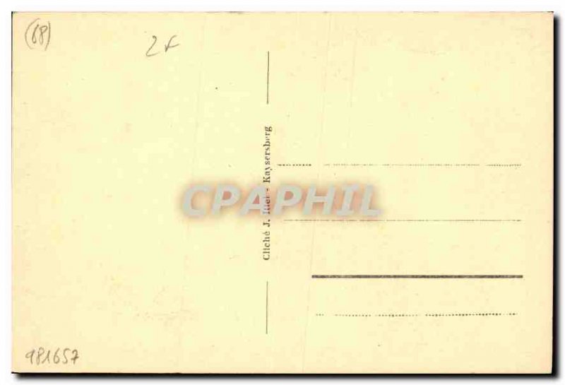 Old Postcard Kaysersberg Franciscan Cloister