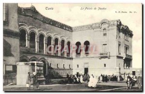 Old Postcard TUNIS The Courthouse