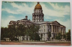 Colorado State Capitol Denver Vintage Postcard A14