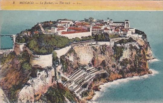 Monaco La Rocher The Rock 1919