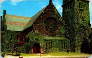 Old Christ Church Springfield Massachusetts MA Postcard VTG UNP Dexter Vintage 