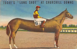 Long Shot at Churchill Downs Horse Racing, Trotter, Trotters, 1957 