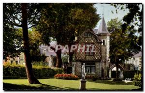 Old Postcard Chatellerault net House of Guardian Public Garden