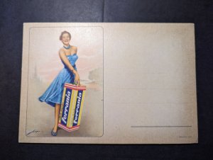 Mint Italy Advertisement Postcard Ferrania Film Rolls