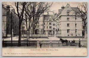 Vanderbilt Hall Yale New Haven CT Connecticut c1905 Postcard O22