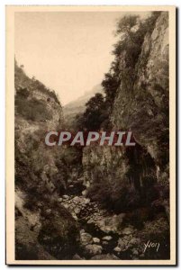 Old Postcard Gorges of the Wolf (wolf)