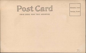 Newport Rhode Island RI 1906 Carnival Office Bldg Bunting Real Photo Postcard