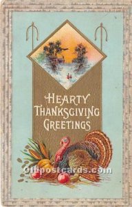 Thanksgiving Greetings Postal Used Unknown 