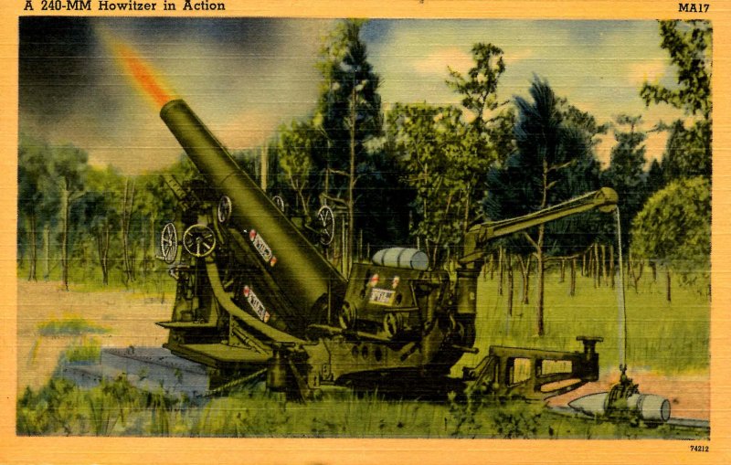 Military - Howitzer In Action