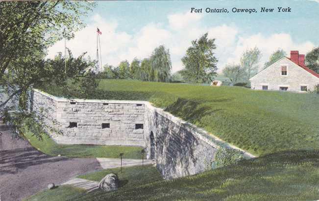 Fort  Ontario at Oswego NY, New York