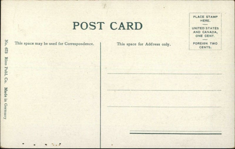 Baltimore MD Camden Station RR Train Depot c1910 Postcard