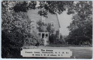 VOORHEESVILLE, New York NY  The Annex PINNACLE CAMPS   Postcard