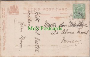 Genealogy Postcard - Page, 20 Alma Road, Romsey, Hampshire  GL1508