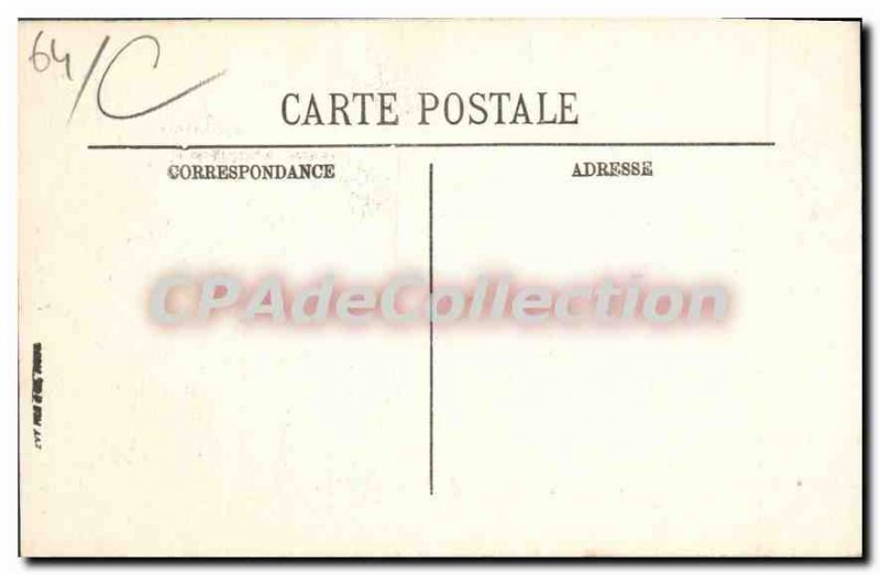 Old Postcard The Pyrenees Spinner