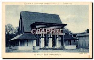 Old Postcard International Colonial Exposition Paris 1931 Pavillon De La Guya...