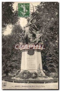 Brest - Dead Monument - Old Postcard