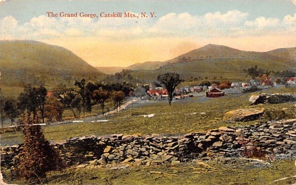 Catskill Mountains in Grand Gorge, New York