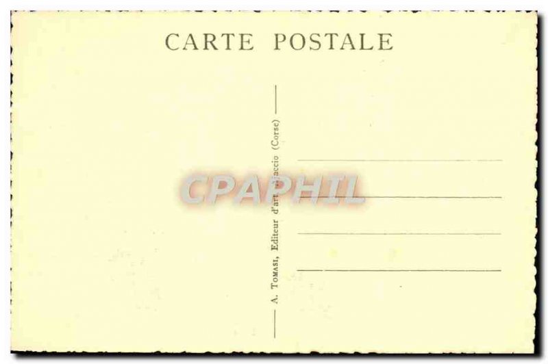 Old Postcard Sartene