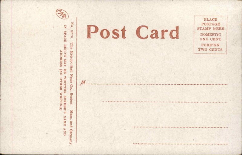 FOXCROFT ME Old Covered Bridge Street Scene c1910 Postcard