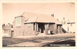 Presbyterian Church - Washington, Missouri MO Postcard
