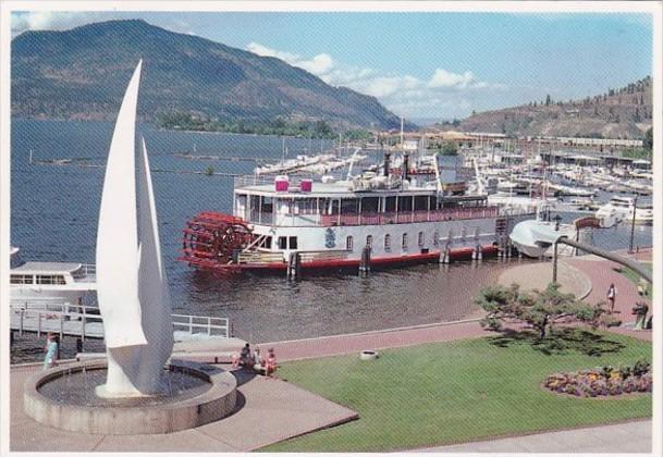 Canada Britsh Columbia Kelowna Fintry Queen Paddle WQheeler 1990