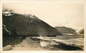 1936 Valdez Alaska Aircraft RPPC real photo postcard 10716