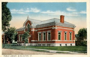 VT - Burlington. Public Library