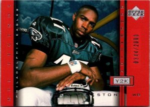 2000 Upper Deck Football Card Todd Pinkston Philadelphia Eagles sk19082