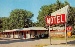 NORTH PLATTE, Nebraska NE    LAZY - J MOTEL~Lincoln Highway  ROADSIDE  Postcard