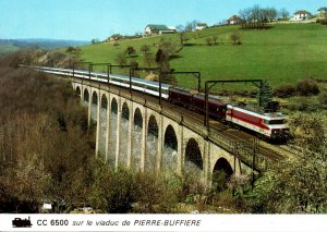 France Trains CC6500 sur le viaduc de Pierre-Buffiere