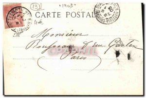 Old Postcard Marseille Borely Park