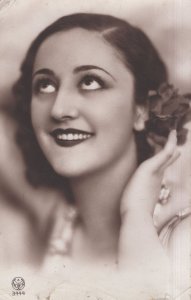 Spain 1934 Miss World Espagne Beauty Contest Old Postcard