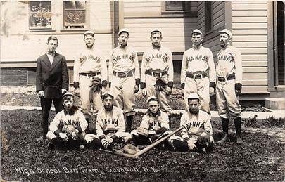 Savannah, New York USA High School Ball Team, Baseball, Unused 