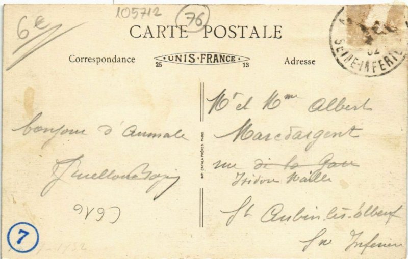 CPA AUMALE - Vue générale prise du Petit Mail (105712)