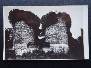 Suffolk BUNGHAY CASTLE - Old RP Postcard by Smith's J2274