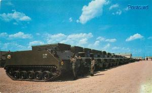 TX, Fort Hood, Texas, Military, Motor Pool, Colourpicture No. P26436