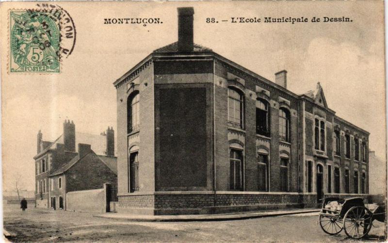 CPA MONTLUCON - L'Ecole Municipale de Dessin (267542)