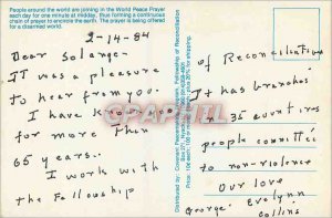 Postcards World Peace Prayer Modern