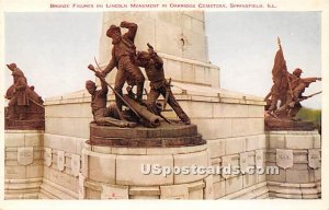 Bronze Figures, Lincoln Monument - Springfield, Illinois IL