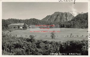 Indonesia, Berastagi, Brastagi, RPPC, Grand Hotel, Volcano, Photo